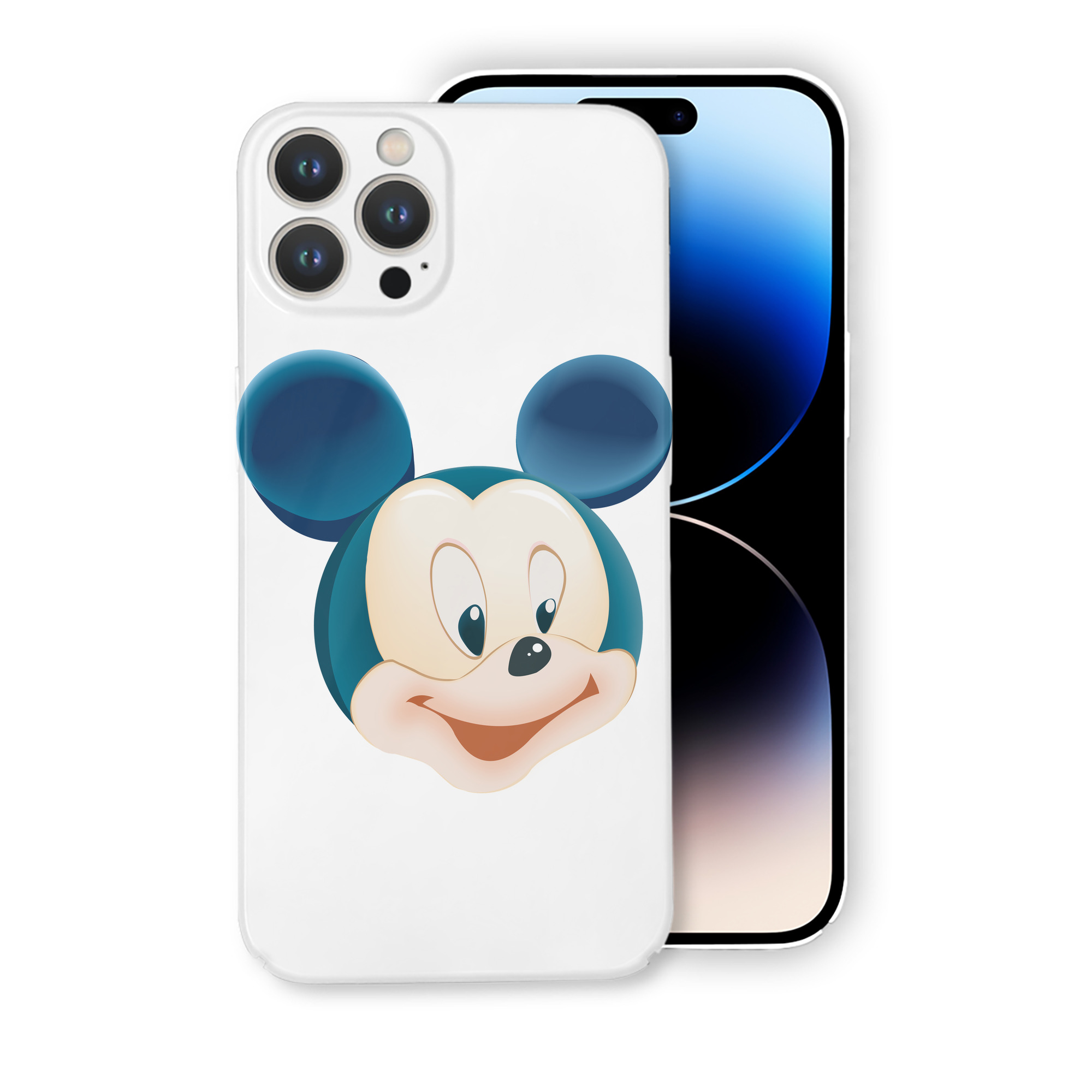 （画像用） ミッキーマウス Mickey Mouse 【iPhone 14シリーズ対応】ハードケース